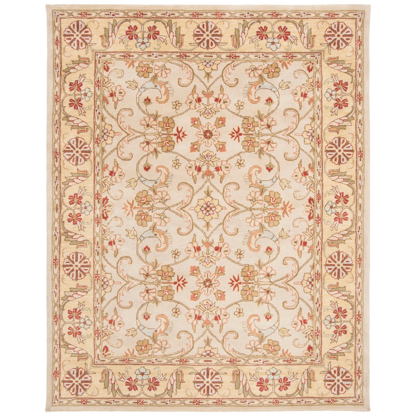 Tapis SAFAVIEH classique fait main en laine de Souheir traditionnel oriental