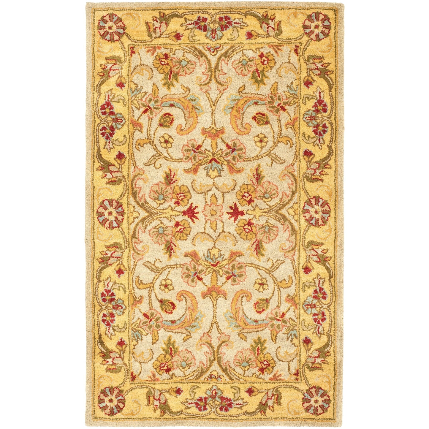 Tapis SAFAVIEH classique fait main en laine de Souheir traditionnel oriental