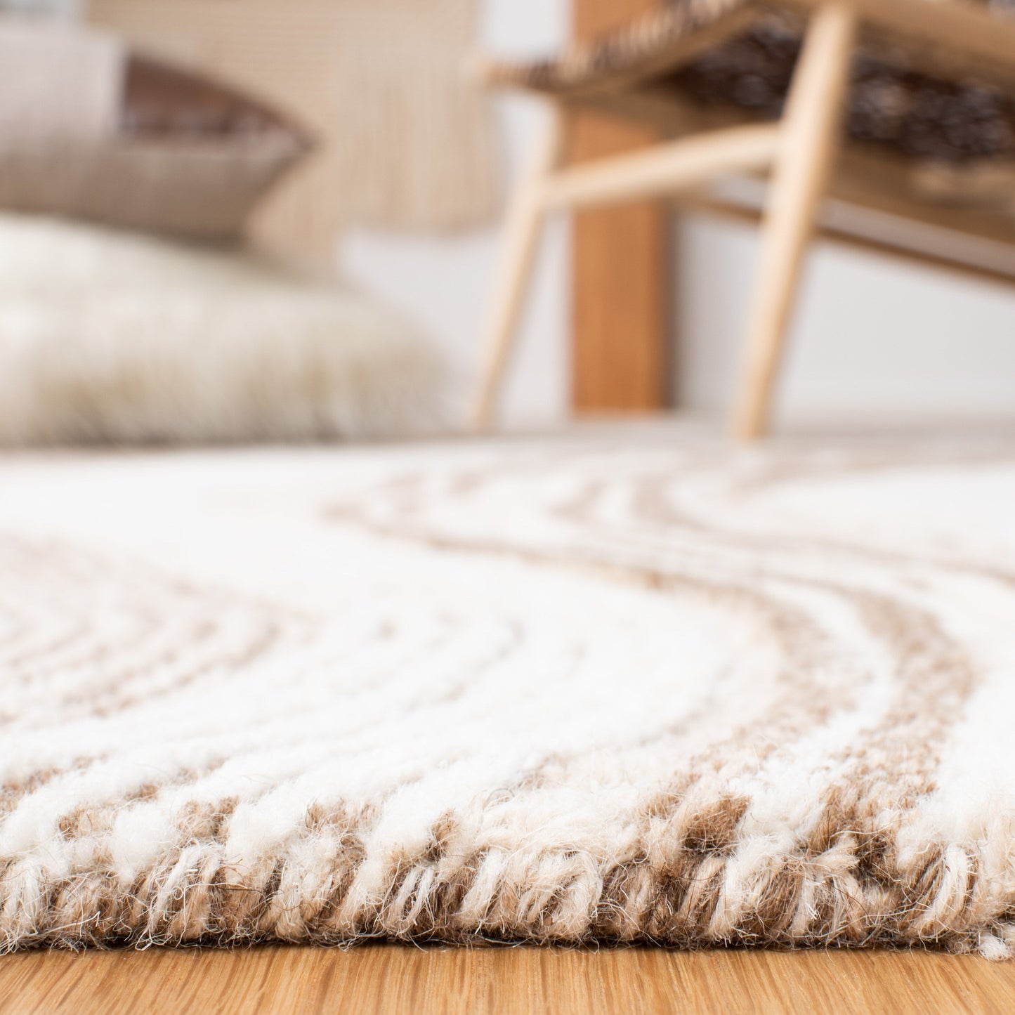 Tapis en laine SAFAVIEH fait main Fifth Avenue Klari Moderne Abstrait