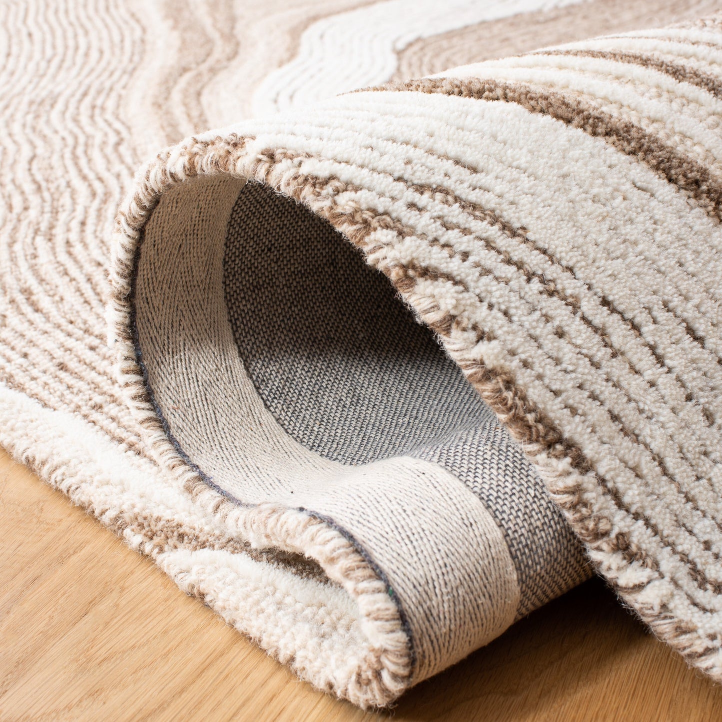 Tapis en laine SAFAVIEH fait main Fifth Avenue Klari Moderne Abstrait