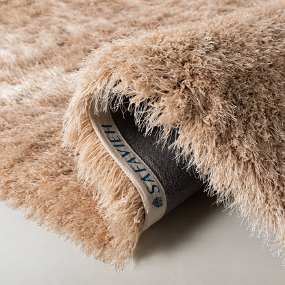 Tapis SAFAVIEH Fiona Shag Djenka fait main, épaisseur 7,6 cm