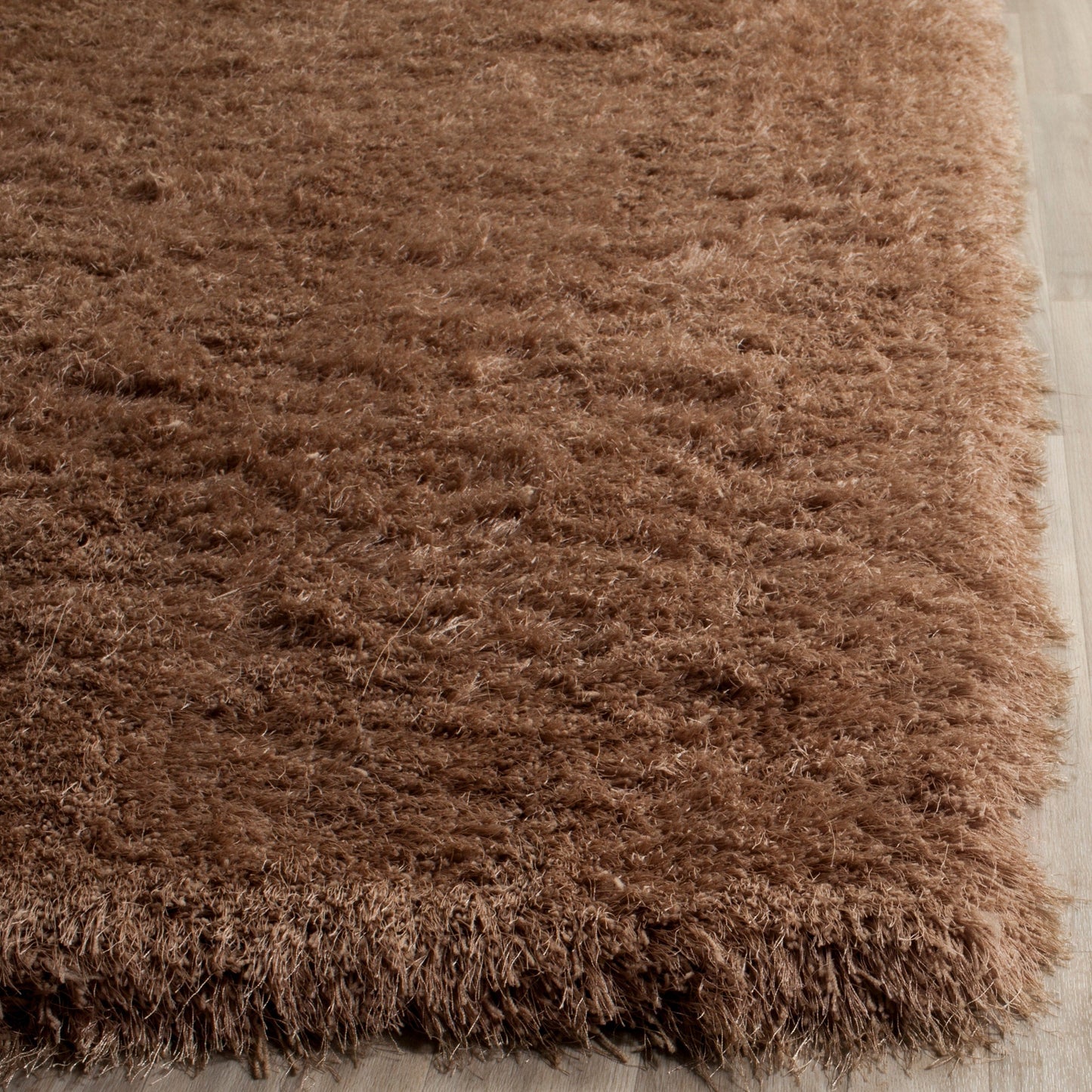 Tapis SAFAVIEH Fiona Shag Djenka fait main, épaisseur 7,6 cm