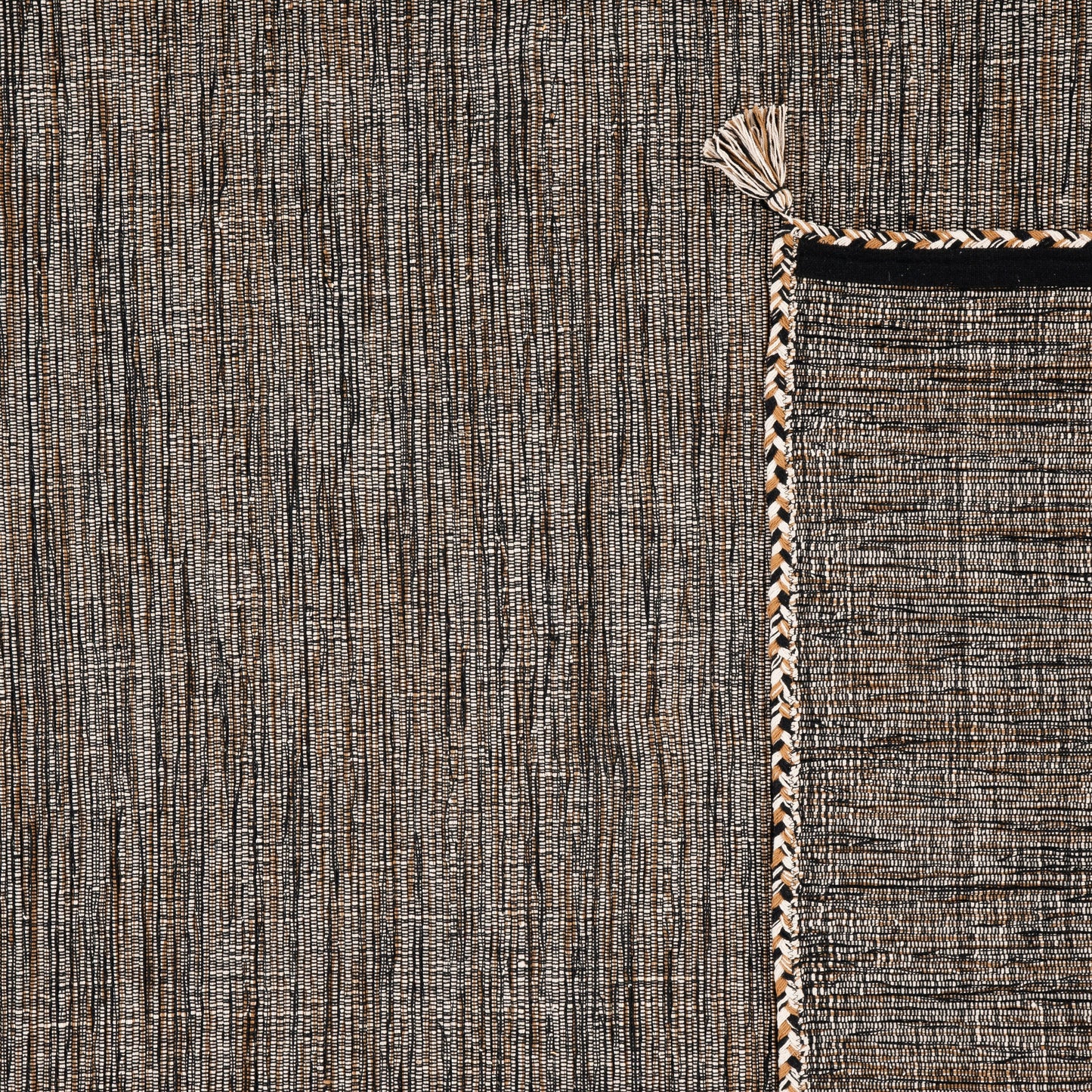 Tapis décontracté en coton tissé à plat SAFAVIEH Montauk Jahi à carreaux, fait main