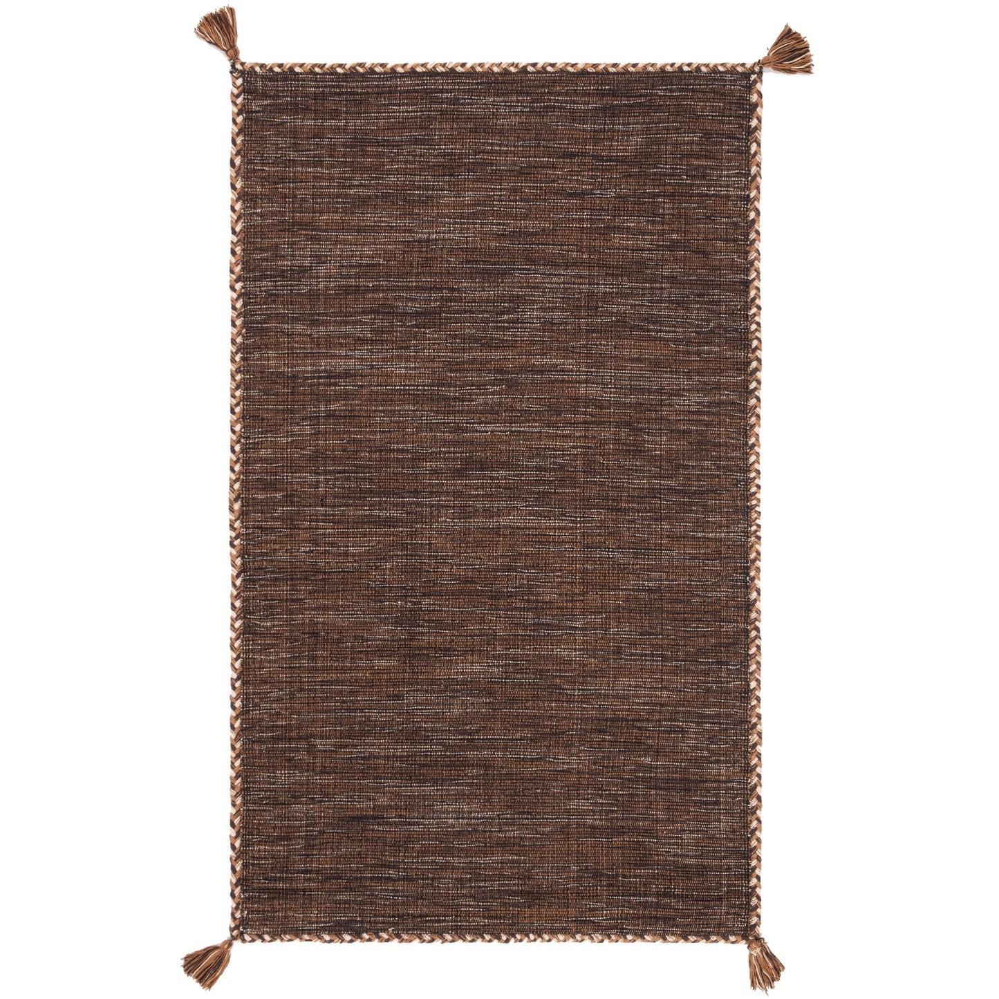 Tapis décontracté en coton tissé à plat SAFAVIEH Montauk Jahi à carreaux, fait main