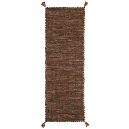 Tapis décontracté en coton tissé à plat SAFAVIEH Montauk Jahi à carreaux, fait main