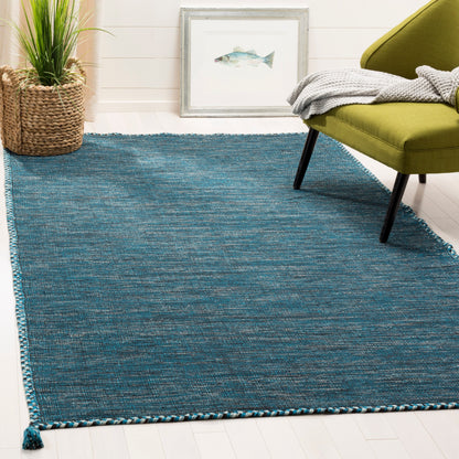 Tapis décontracté en coton tissé à plat SAFAVIEH Montauk Jahi à carreaux, fait main