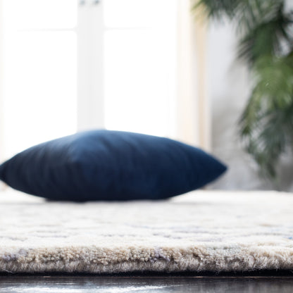 Tapis en laine imprimé floral glamour fait main SAFAVIEH