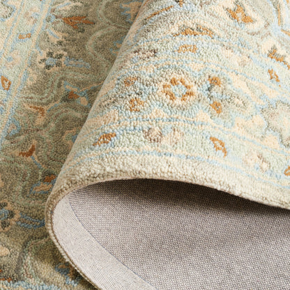 Tapis traditionnel en laine damassée SAFAVIEH, fait main.