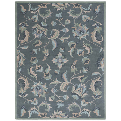 Tapis en laine à motif floral champêtre SAFAVIEH fait main, style jardin aase