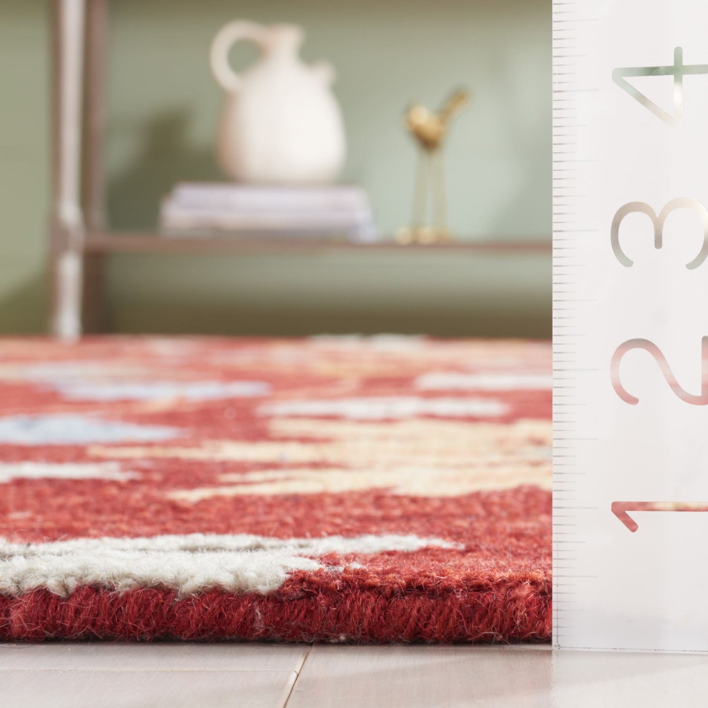 Tapis en laine fait main SAFAVIEH Jardin Asya Country