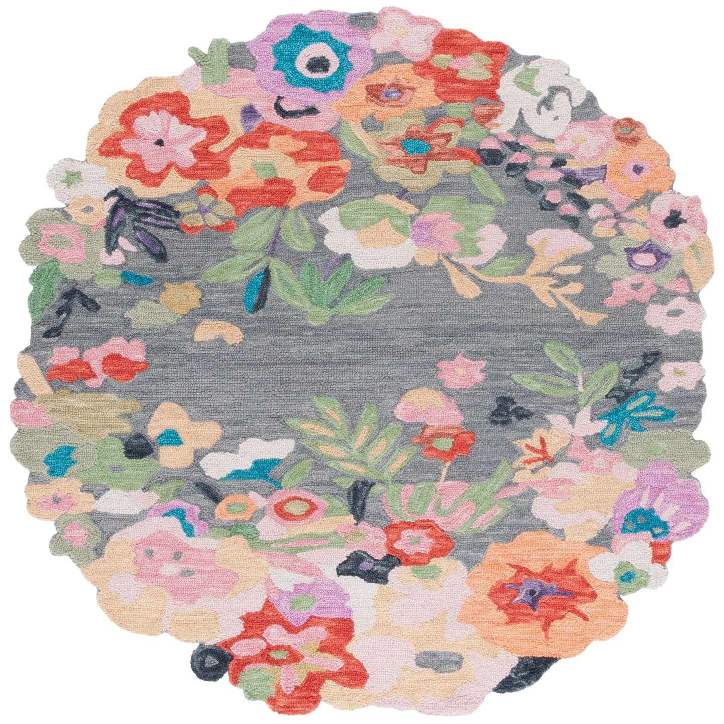 Tapis en laine SAFAVIEH fait main Jardin Malfrid Country