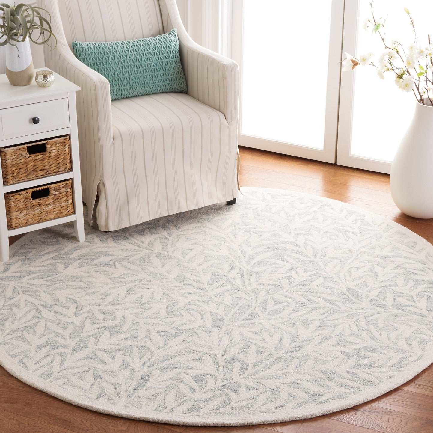 SAFAVIEH Tapis en laine Jardin Mariegret fait main