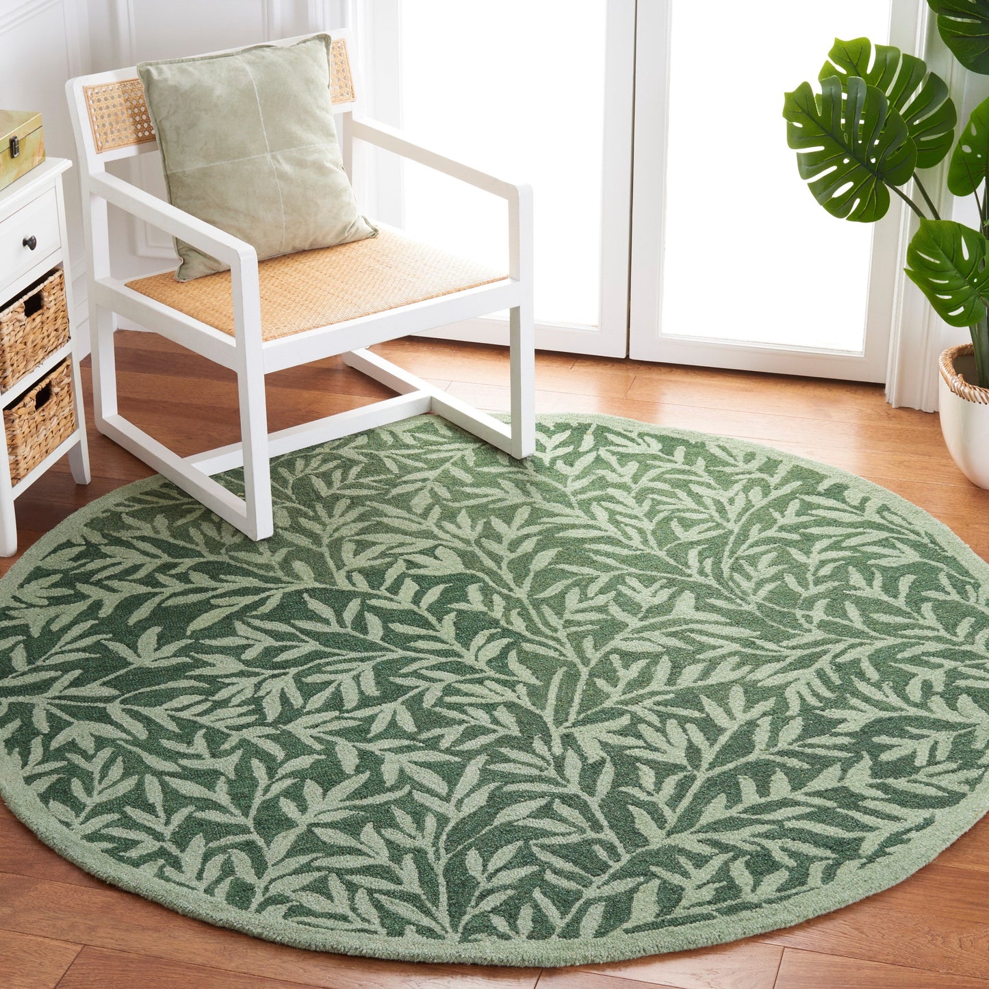 SAFAVIEH Tapis en laine Jardin Mariegret fait main
