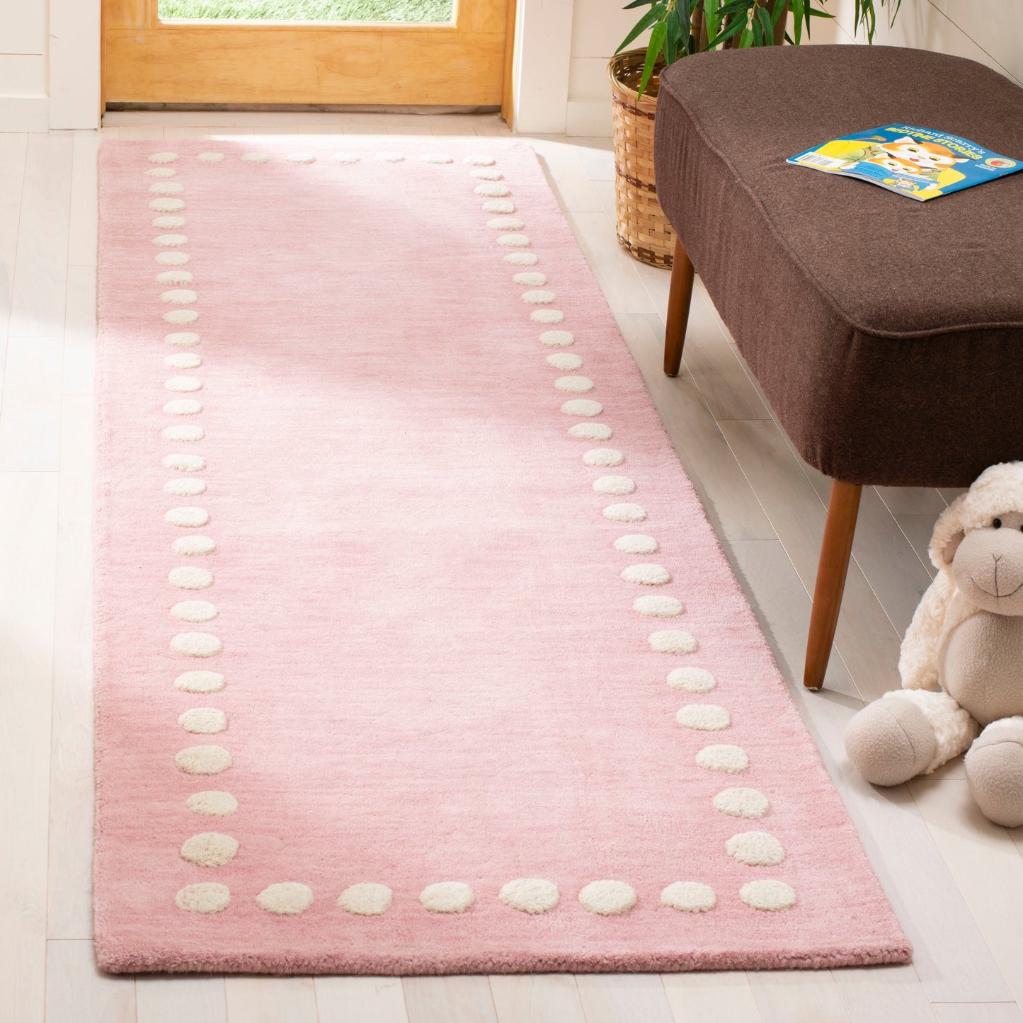 Tapis en laine Alondra pour enfants, fait main, SAFAVIEH