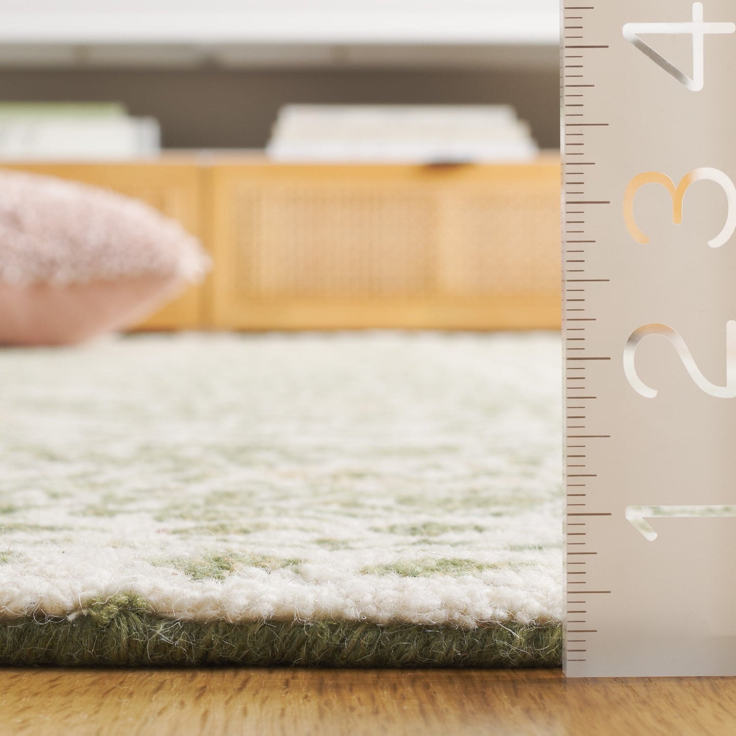 Tapis SAFAVIEH en laine Lutetia micro-bouclée faite à la main