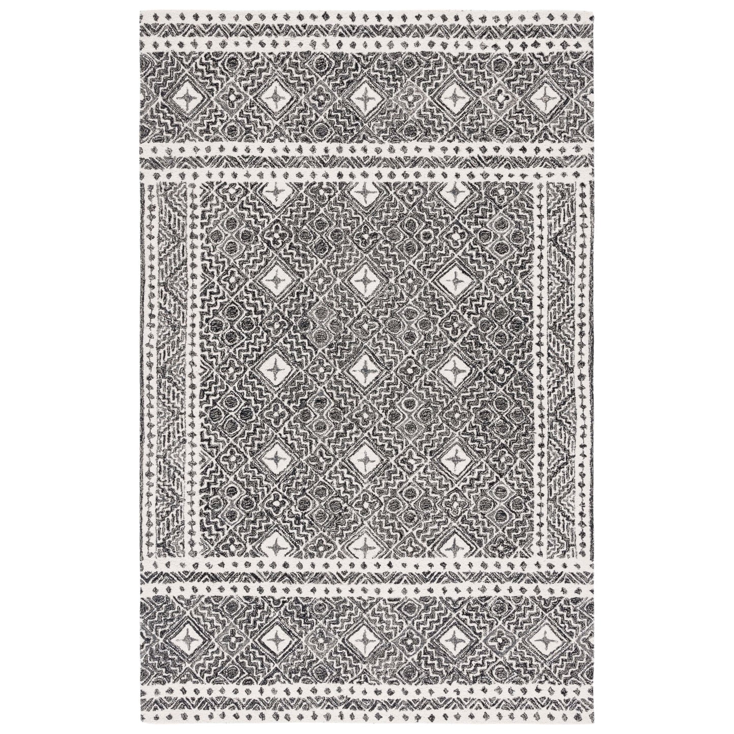 Tapis SAFAVIEH en laine Lutetia micro-bouclée faite à la main
