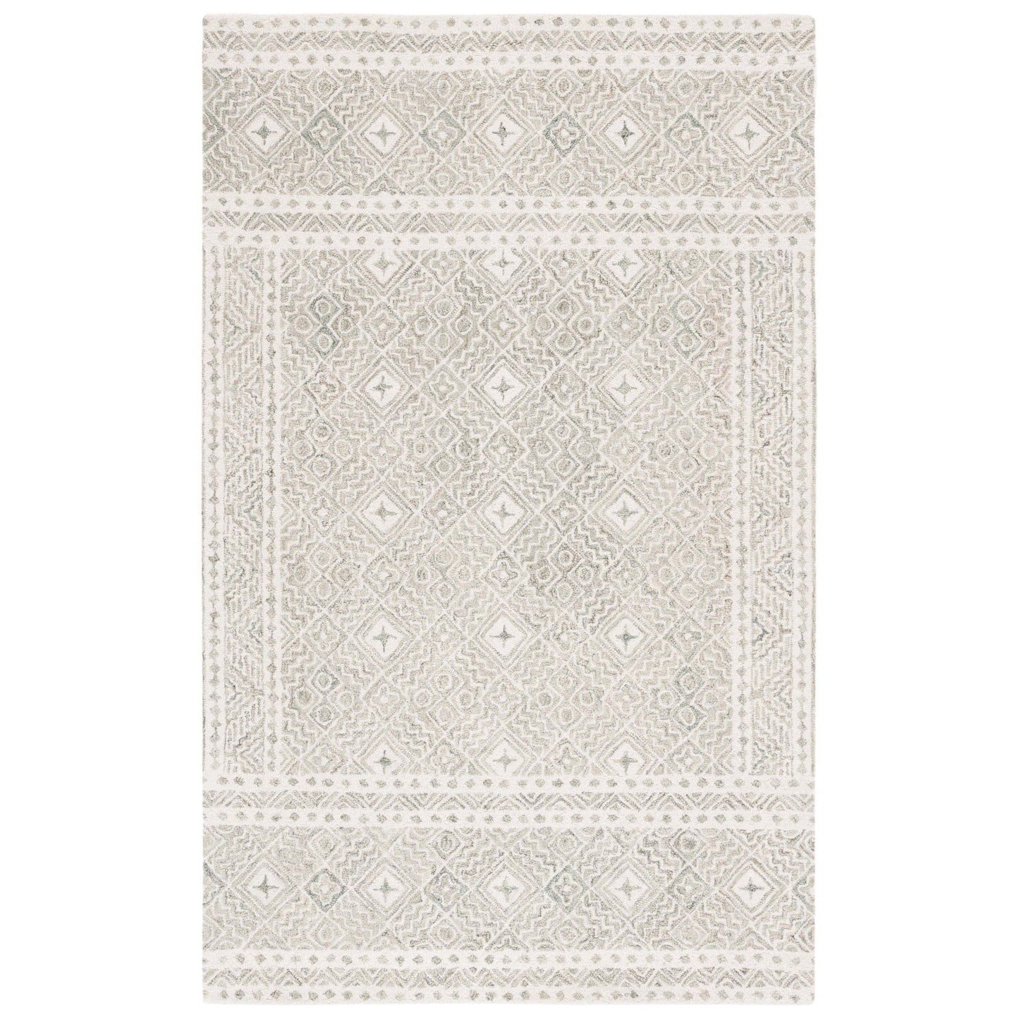 Tapis SAFAVIEH en laine Lutetia micro-bouclée faite à la main