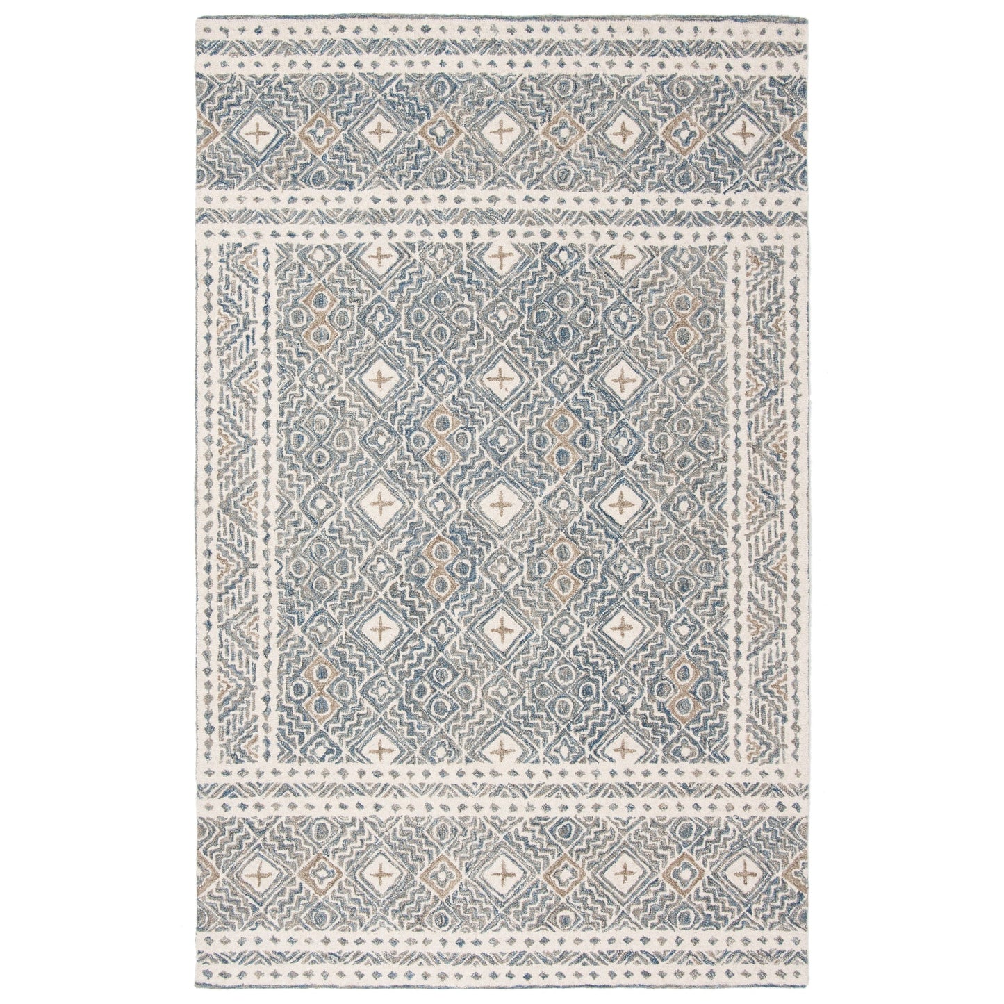 Tapis SAFAVIEH en laine Lutetia micro-bouclée faite à la main