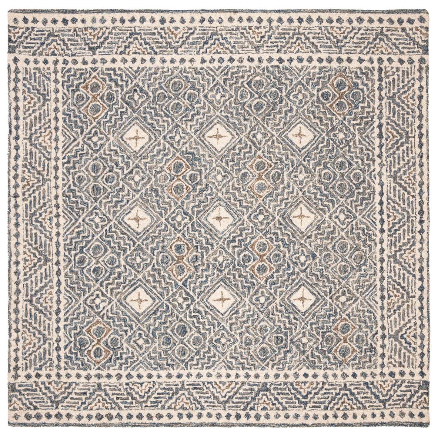 Tapis SAFAVIEH en laine Lutetia micro-bouclée faite à la main