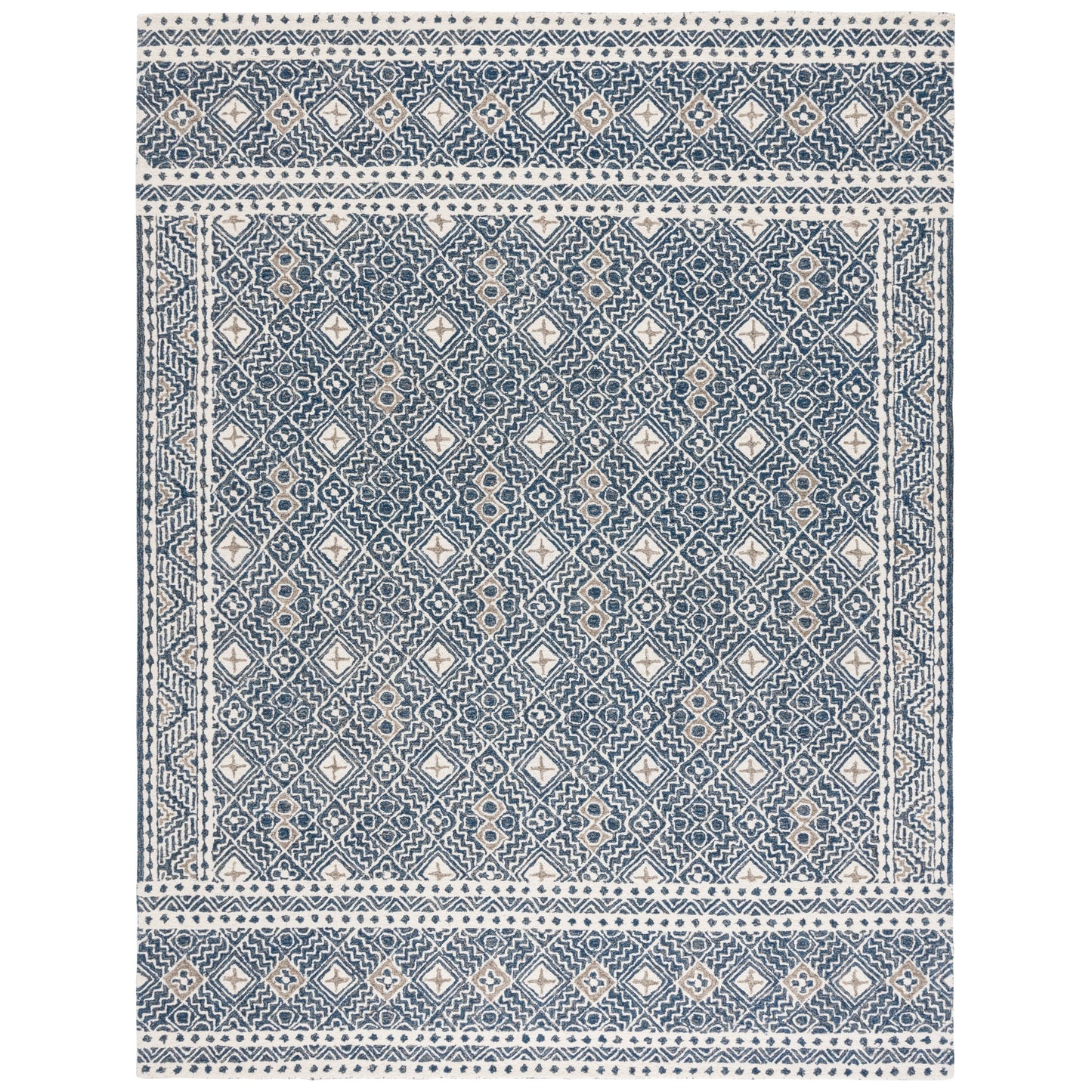 Tapis SAFAVIEH en laine Lutetia micro-bouclée faite à la main