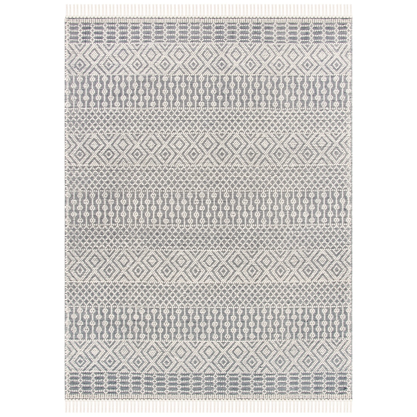 Tapis à franges en laine Natura Estel fait main SAFAVIEH