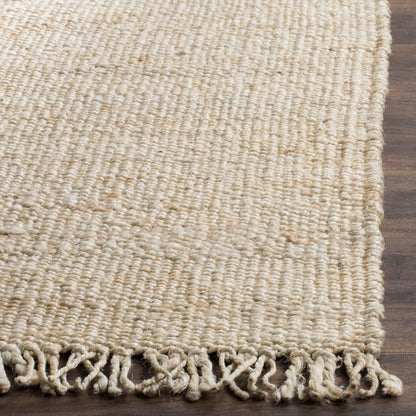 Tapis à franges en jute Eybjorg en fibres naturelles fait main SAFAVIEH