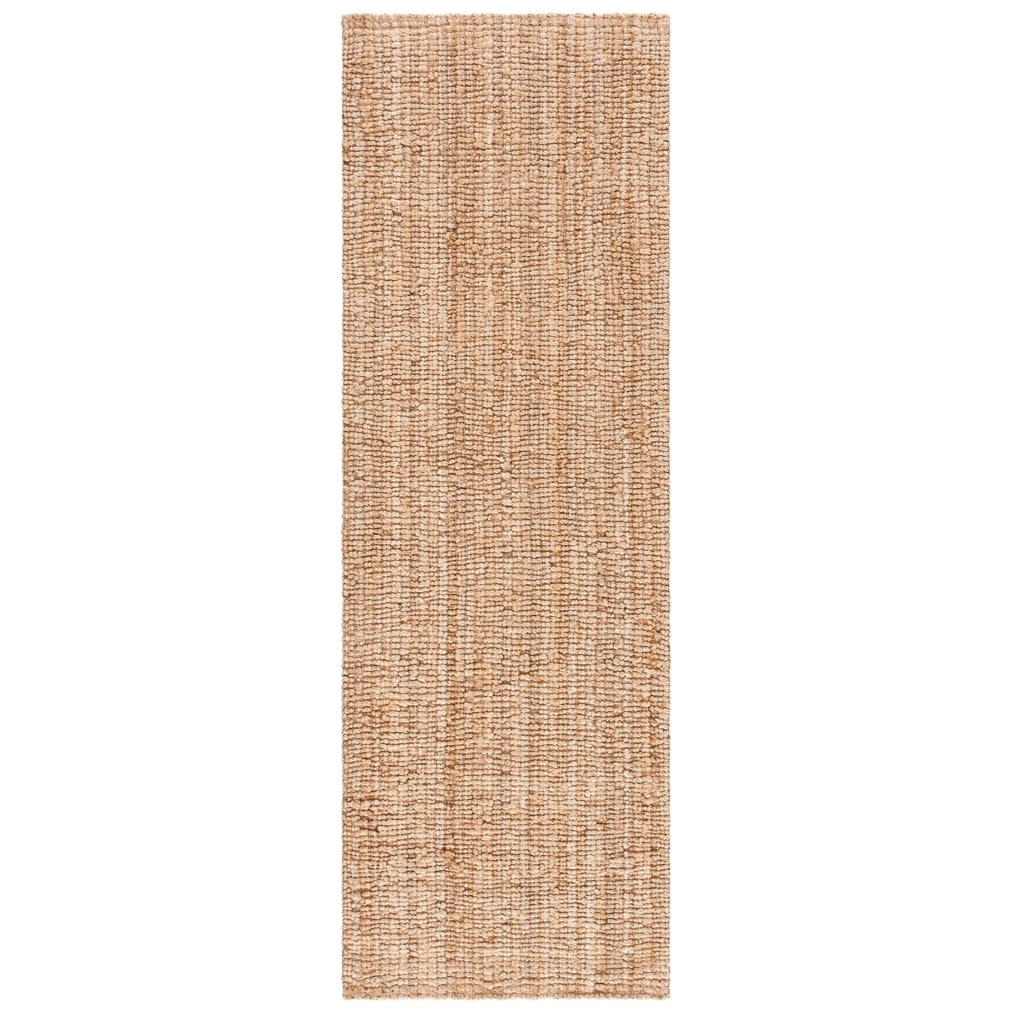 Tapis SAFAVIEH Nihada décontracté en fibre naturelle faite à la main, en jute unie.