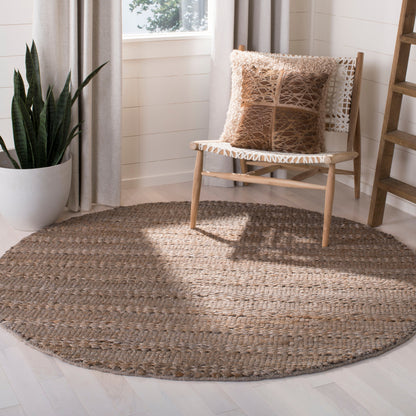 SAFAVIEH Tapis en jute Zaniyah en fibre naturelle fait à la main