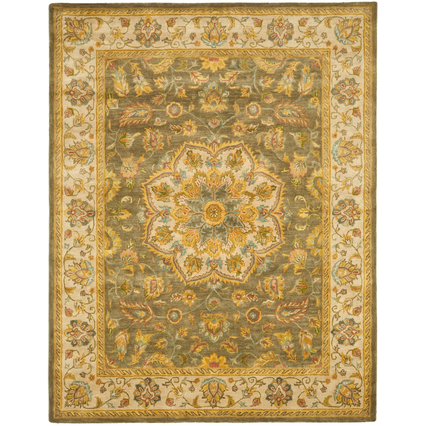 SAFAVIEH Heritage Tracie Hand-tufted Wool Oriental Area Rug