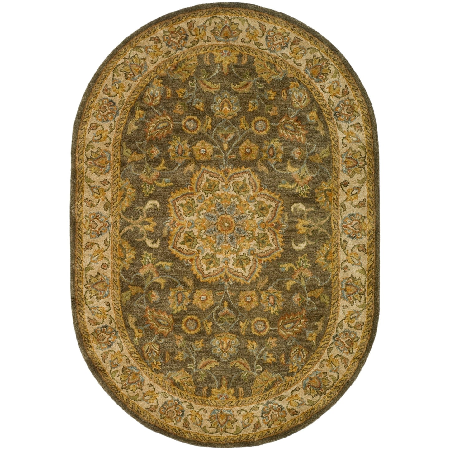 SAFAVIEH Heritage Tracie Hand-tufted Wool Oriental Area Rug