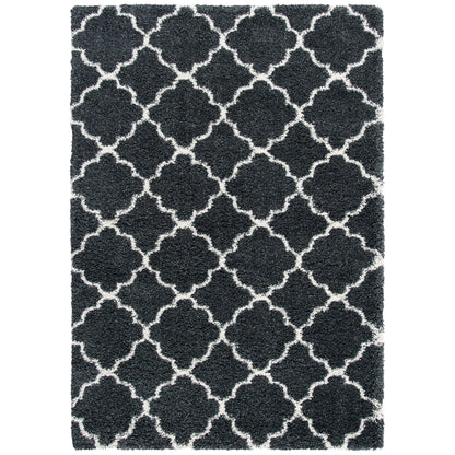 SAFAVIEH Hudson Shag Jeryl Glam Trellis 2-inch Area Rug