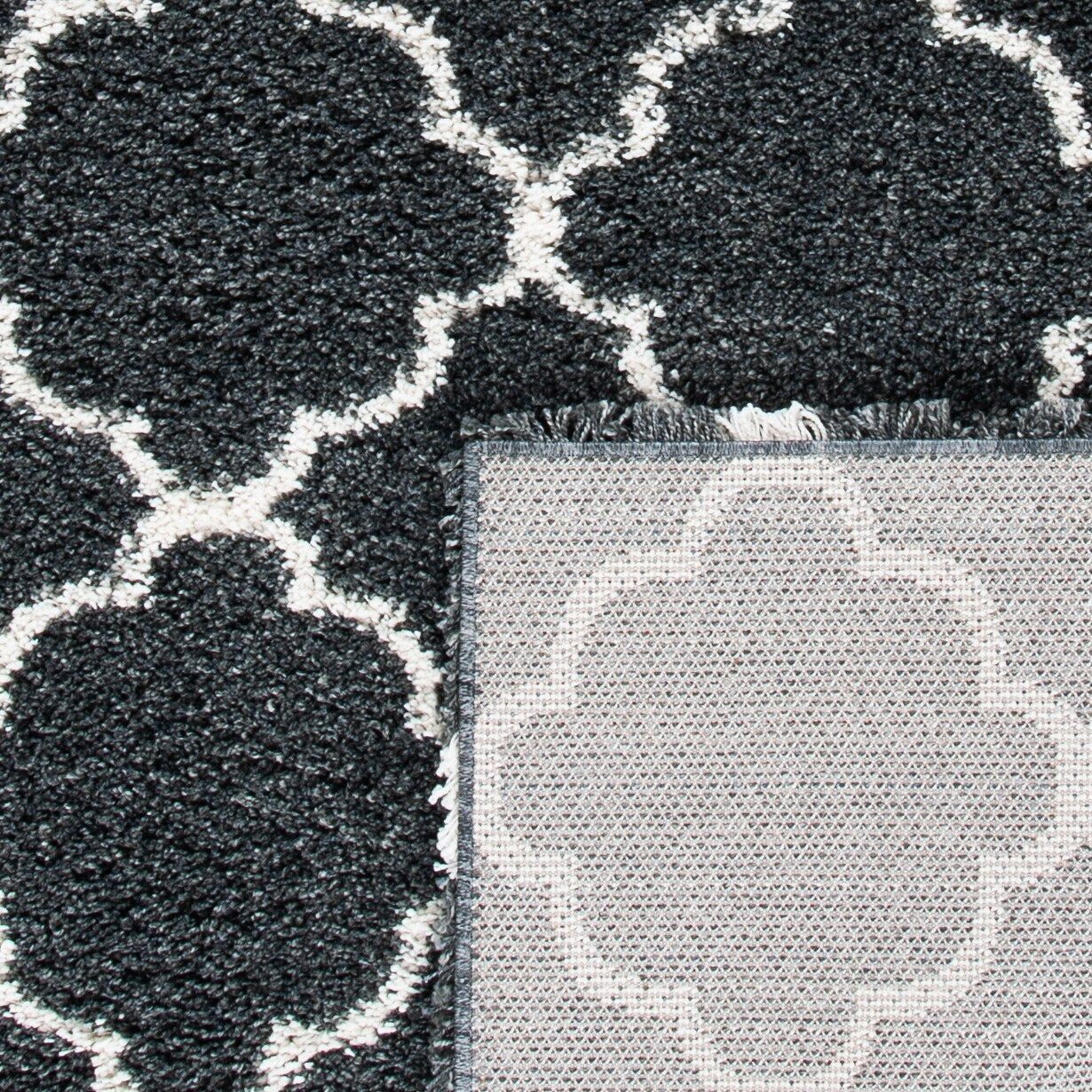SAFAVIEH Hudson Shag Jeryl Glam Trellis 2-inch Area Rug