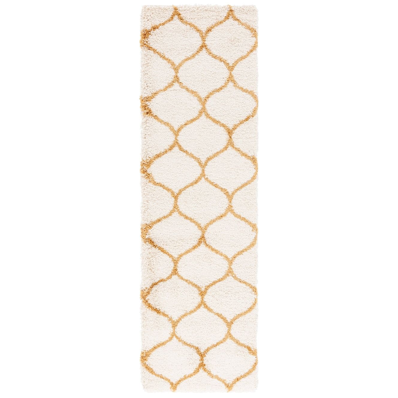 SAFAVIEH Hudson Shag Pushpa Trellis 2-inch Thick Area Rug
