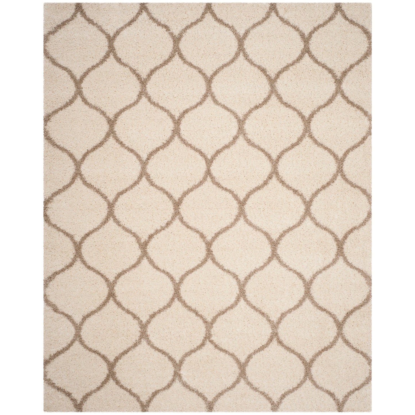 SAFAVIEH Hudson Shag Pushpa Trellis 2-inch Thick Area Rug