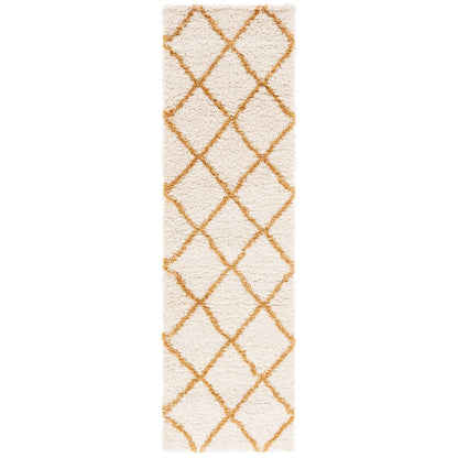 SAFAVIEH Hudson Shag Raili Diamond Trellis 2-inch Thick Rug