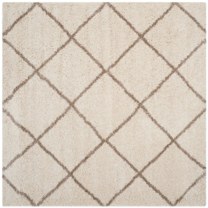 SAFAVIEH Hudson Shag Raili Diamond Trellis 2-inch Thick Rug