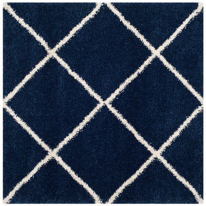 SAFAVIEH Hudson Shag Raili Diamond Trellis 2-inch Thick Rug