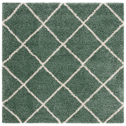 SAFAVIEH Hudson Shag Raili Diamond Trellis 2-inch Thick Rug