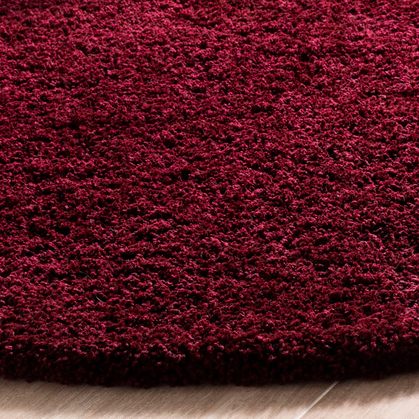 SAFAVIEH Laguna Shag Viroana Solid 2-inch Thick Rug