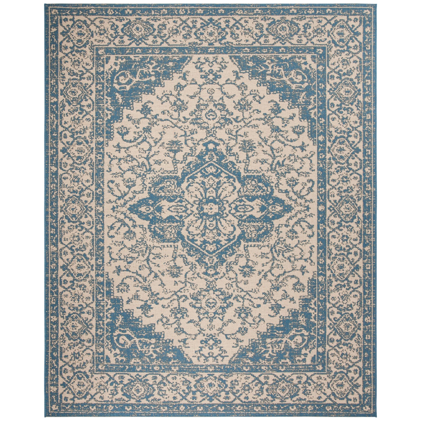 SAFAVIEH Linden Louann Indoor/ Outdoor Waterproof Patio Backyard Rug