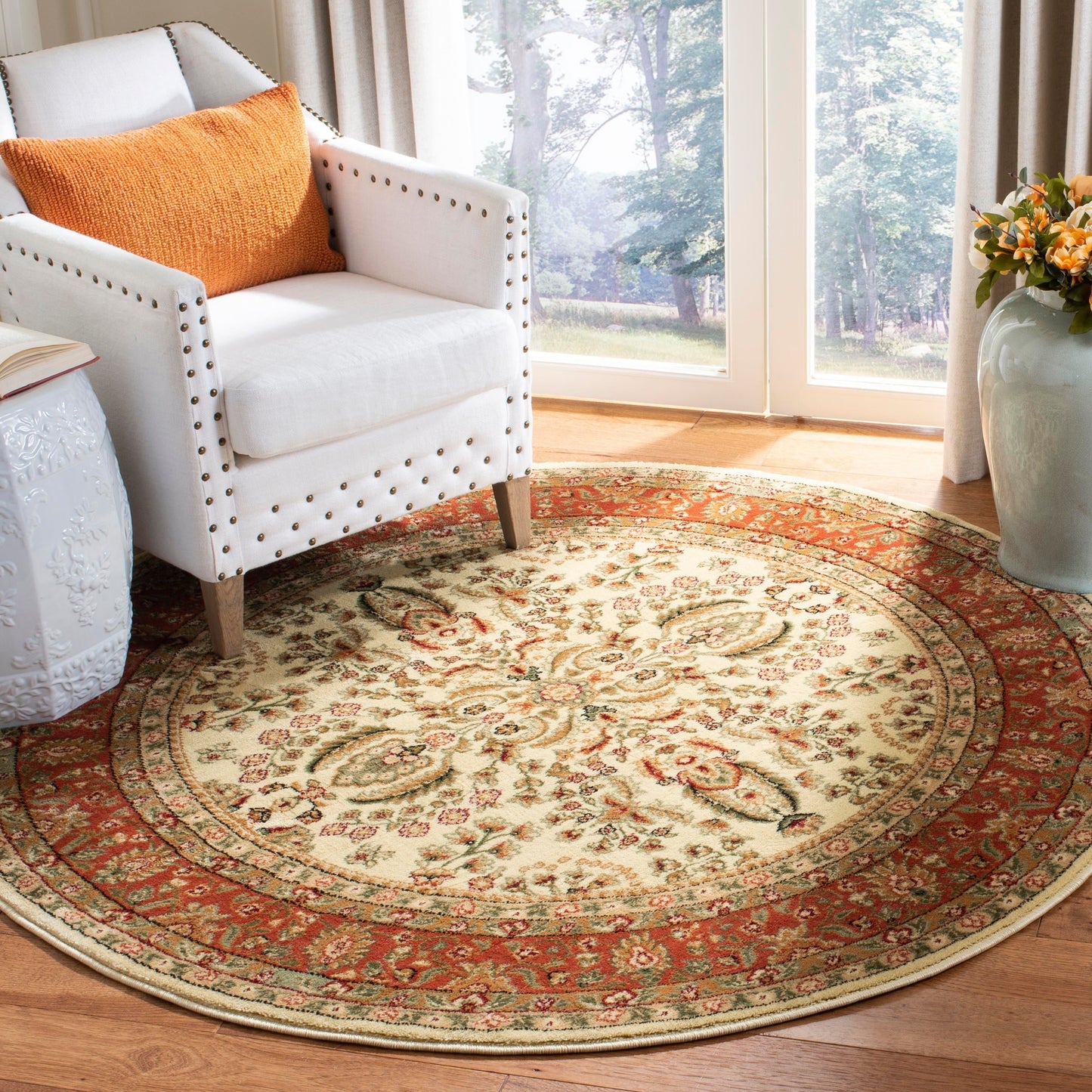 SAFAVIEH Lyndhurst Joretta Traditional Bordered Oriental Area Rug
