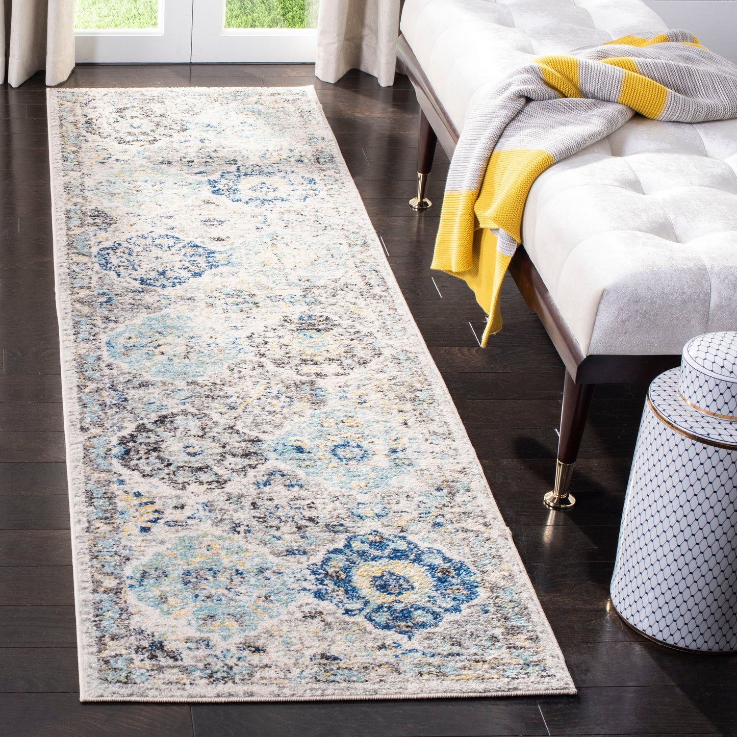 Tapis SAFAVIEH Madison Bettylou Boho Chic effet vieilli