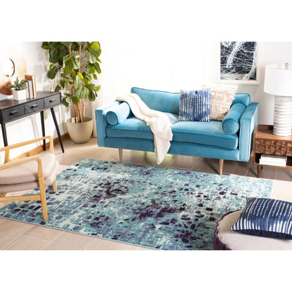 Tapis SAFAVIEH Madison Cherie moderne abstrait aquarelle