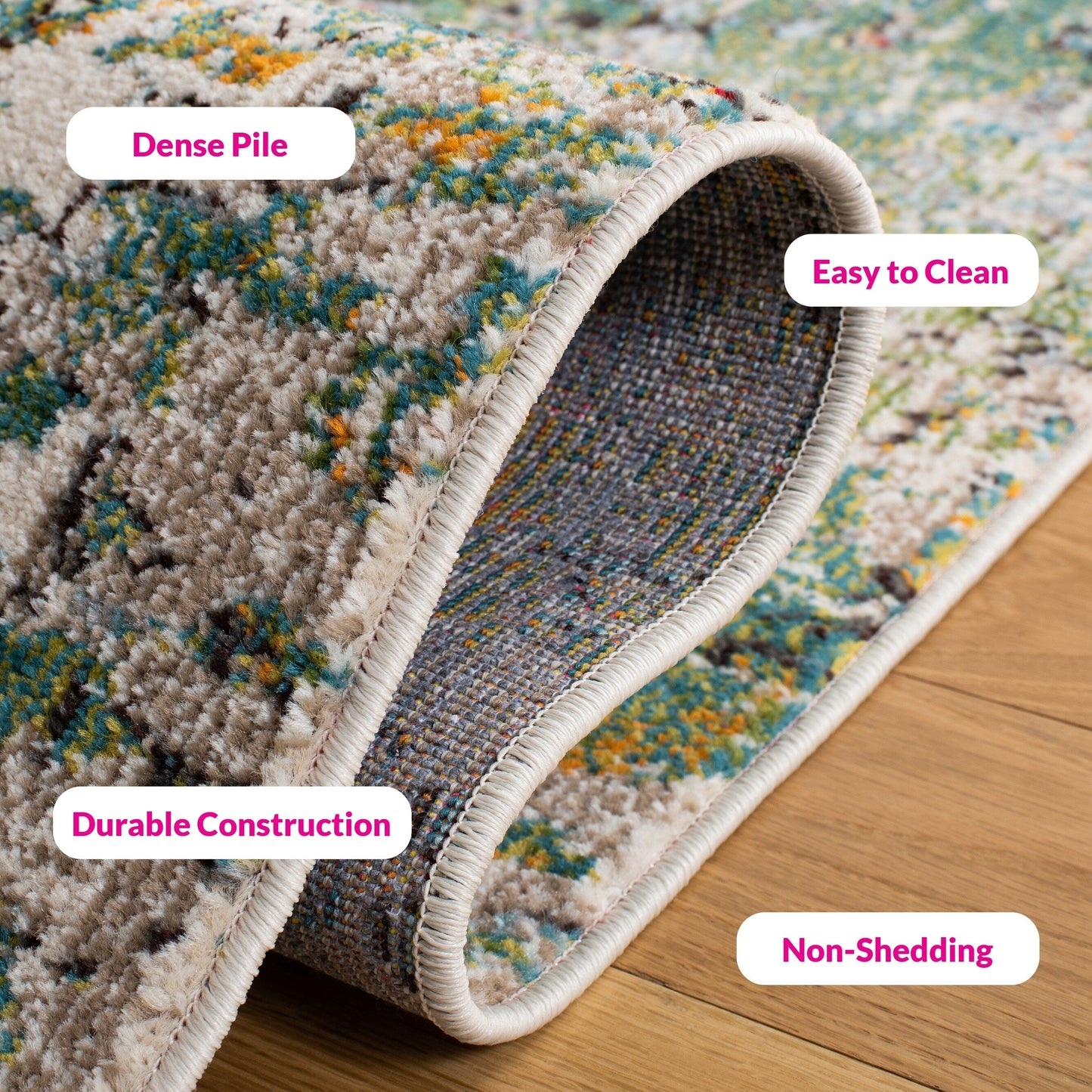 Tapis abstrait moderne Madison Coleen de SAFAVIEH