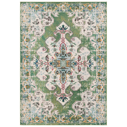 Tapis SAFAVIEH Madison Marilou Boho à médaillon vieilli