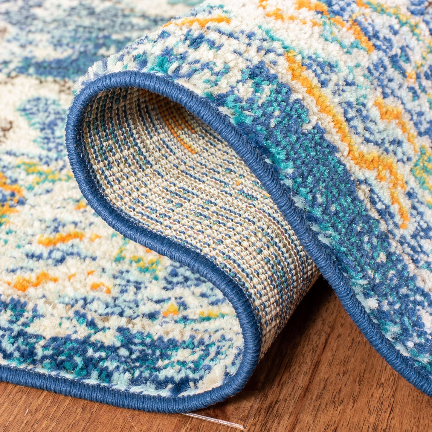 Tapis SAFAVIEH Madison Marilou Boho à médaillon vieilli