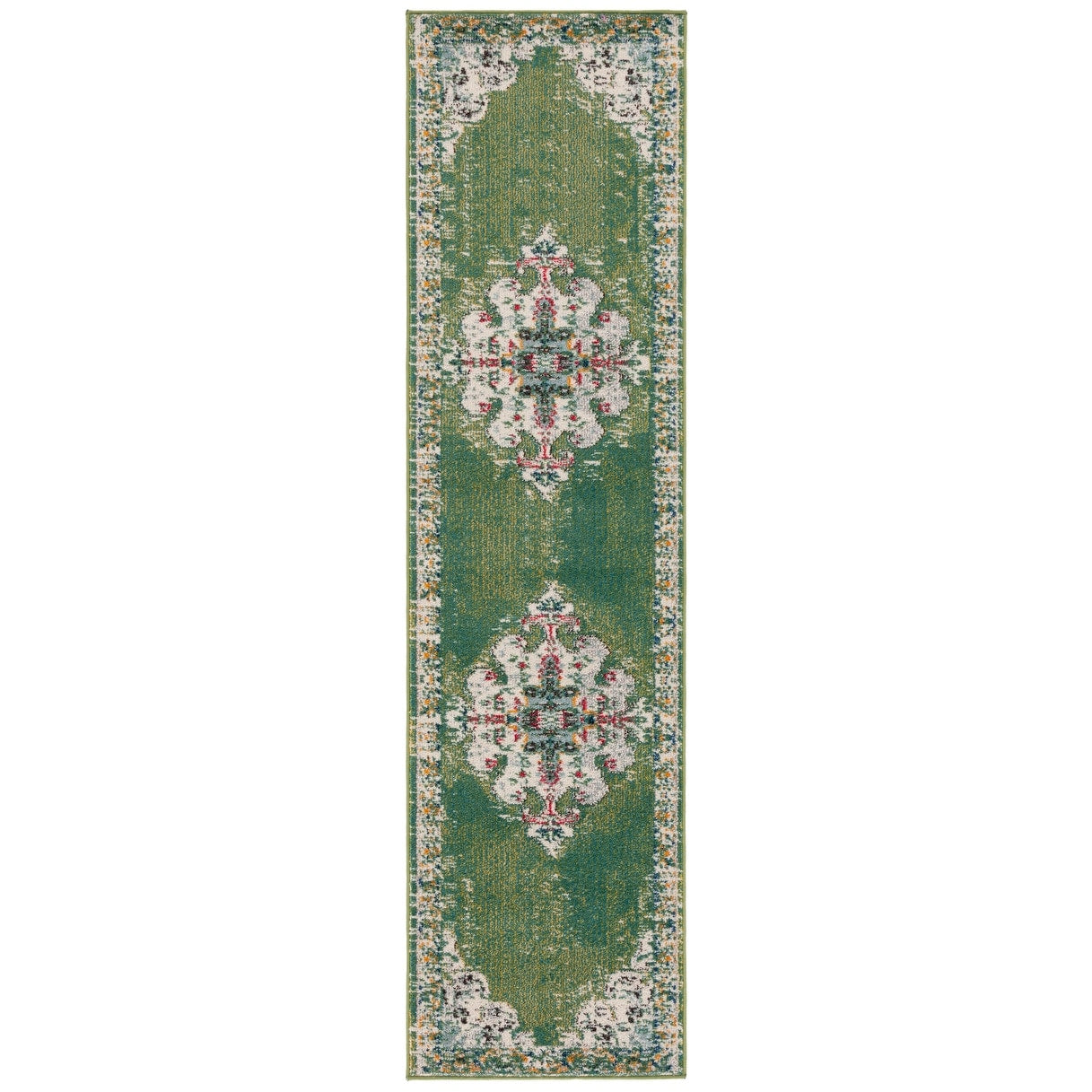 Tapis SAFAVIEH Madison Marilou Boho à médaillon vieilli
