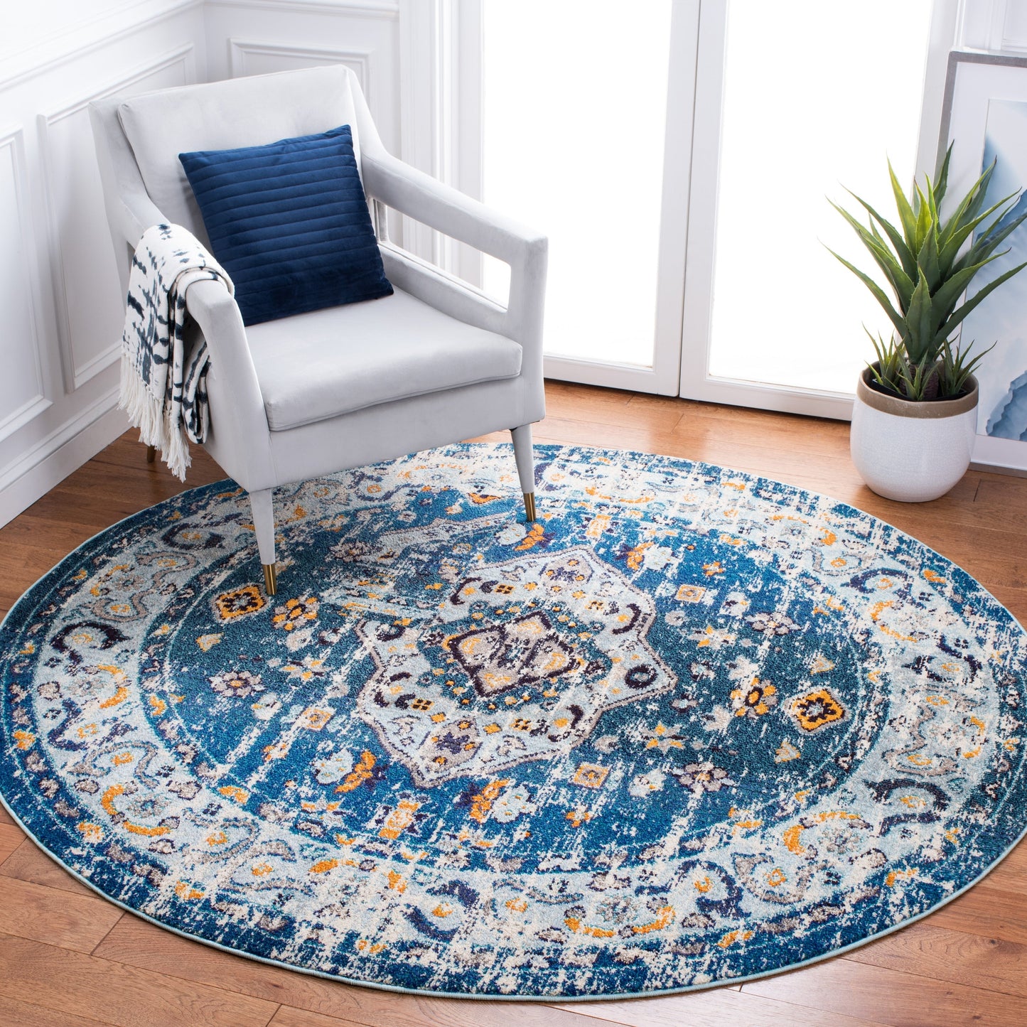 Tapis SAFAVIEH Madison Willodean Boho Oriental vieilli