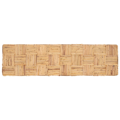 Console en rotin Mindel SAFAVIEH - 51 cm (L) x 14 cm (P) x 32 cm (H)