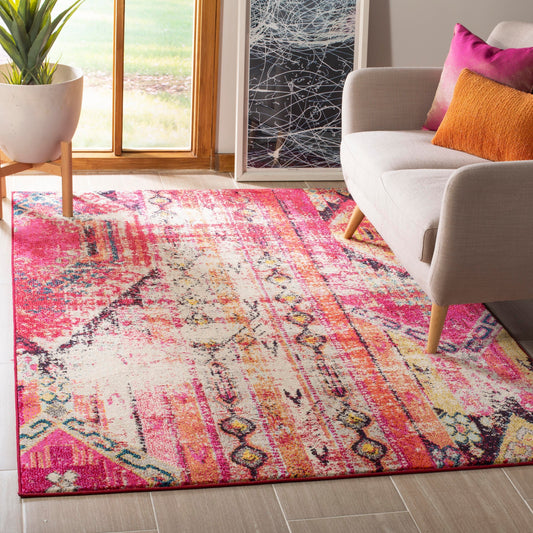 SAFAVIEH Tapis Boho vieilli Monaco Brunhildis